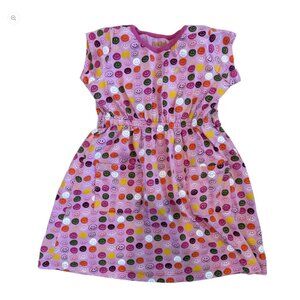 Happy by Pink Chicken Smiley Dress, Size 4T
